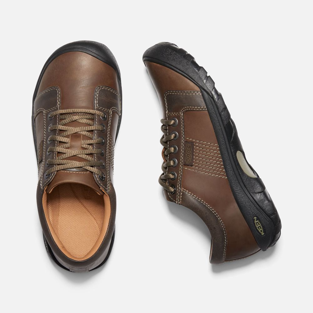 Keen Veterschoenen Heren Bruin - Austin - 91725-DYWC